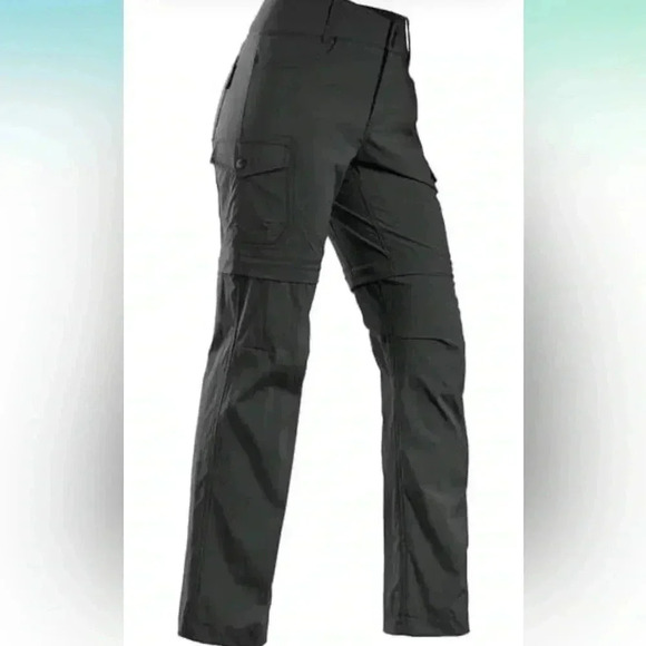 [Nz12/Us8]Kathmandu  EVRY-DAY Black Convertible Classic pants - Picture 4 of 14